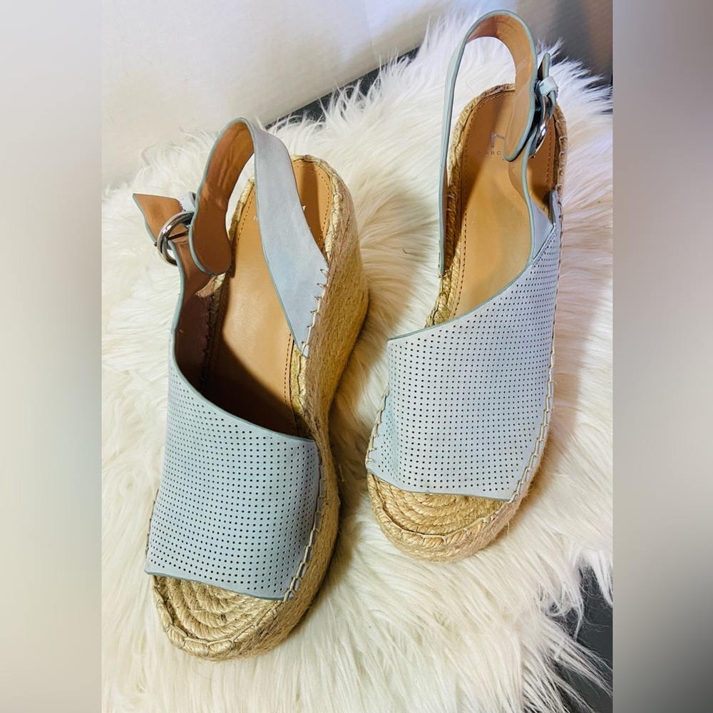 MARC FISHER Slingback espadrille wedges - Picture 8 of 13
